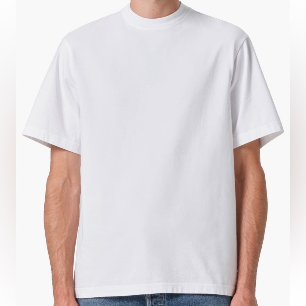 AGOLDE Asha Oversized Mock Neck Tee